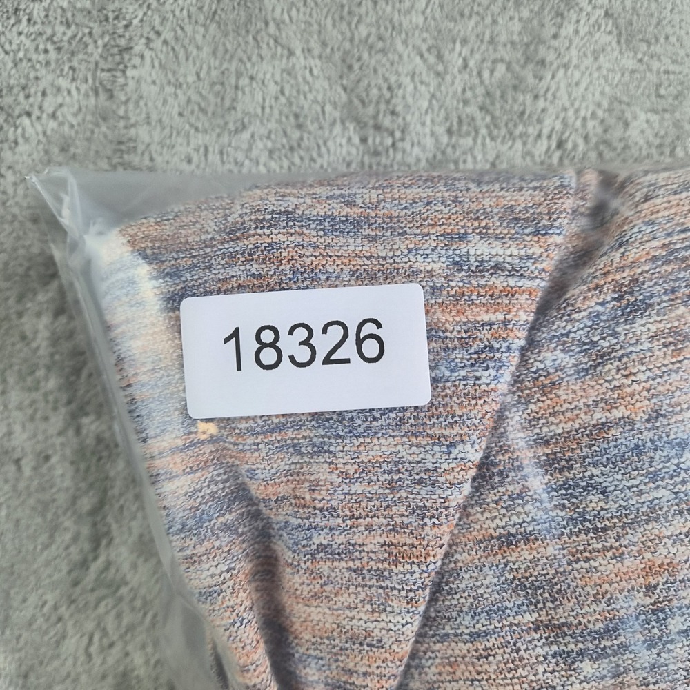 Madewell Sweater Cardigan Womens Large Papaya Marled Summer Ryder Open Front - Picture 10 of 10